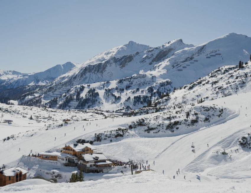Skiurlaub in Obertauern - Einkehren in der DiktnAlm