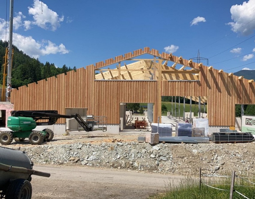 Stallbau Sommer 2021