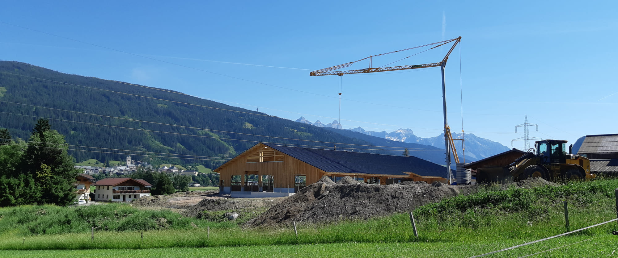 Stallbaustelle in Radstadt 2021
